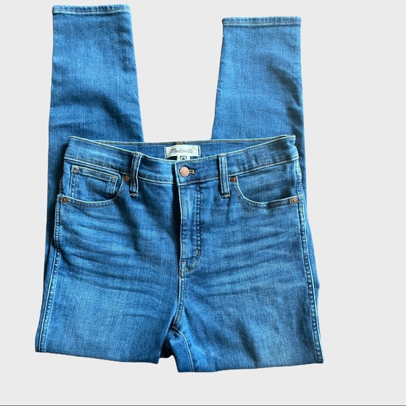 Madewell 10” high rise skinny jeans - Picture 1 of 8